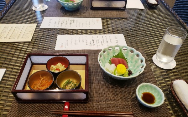 百名伽藍でランチ会席(南城市)