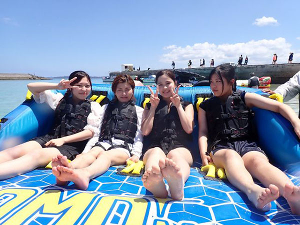 【渡久地港発】水納島マリン３種＆日帰り海水浴★往復乗船券｜写真無料ダウンロード付き