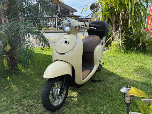 沖縄本島最北端で原付バイクレンタル♪気軽な50cc・4時間利用。辺戸岬やアスムイへGO！