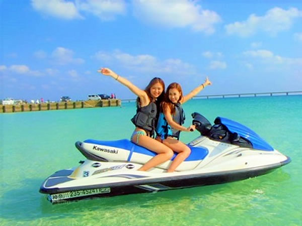 【宮古島】東洋一美しい前浜ビーチでマリンスポーツ！マリン3種！トライアルプラン♪団体割引有り