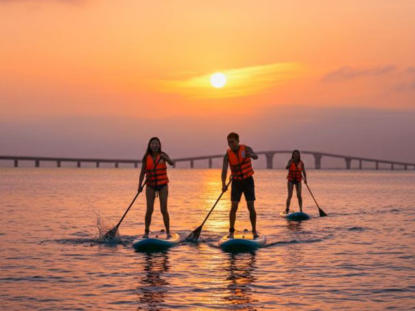 5歳～OK／【宮古島】一度は見たい絶景！サンセットSUPツアー★GoPro写真＆動画無料