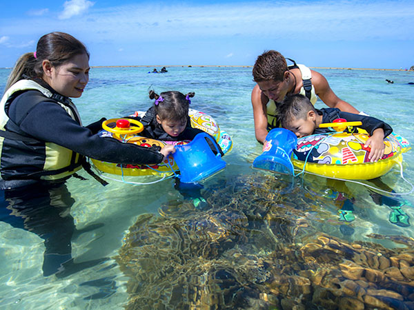 2歳～75歳OK／【宮古島】海デビューはお任せ！ぷかぷかシュノーケル★GoPro写真＆動画無料