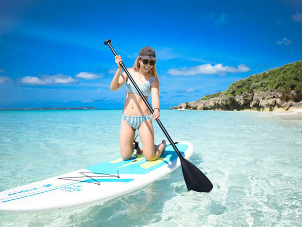 1歳～OK／【宮古島】《宮古島ド定番》宮古ブルーでSUPツアー★追加料金ナシ｜全額返金保証｜レンタル・写真無料｜手ぶら参加OK