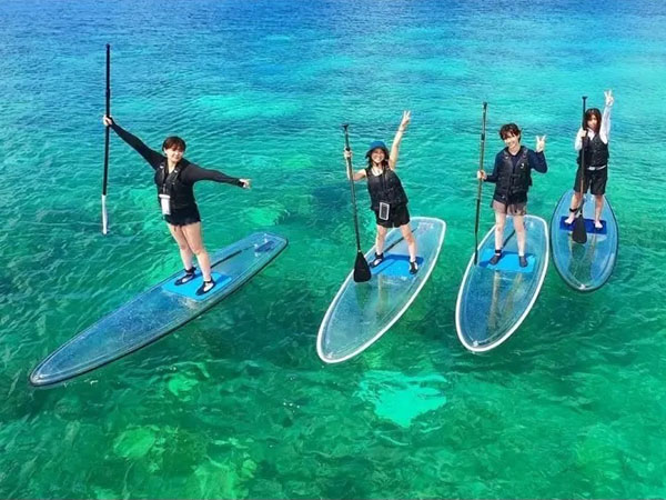 期間限定！学割／【本部町塩川ビーチ】クリアサップ体験ツアー♪GoPro無料レンタル♪美ら海水族館まで15分